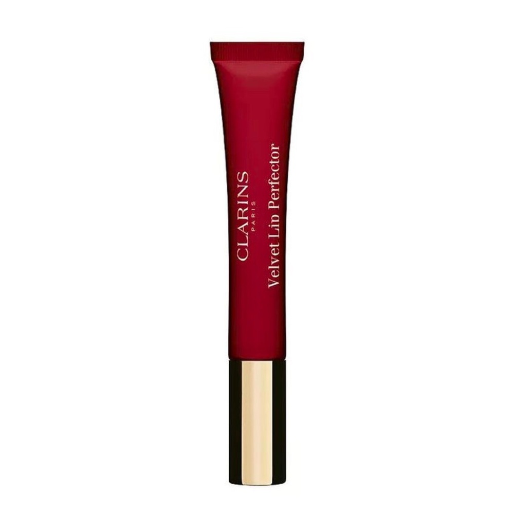 🆕 Clarins Velvet Lip Perfector In # 03 Velvet Red BNIB Full Size